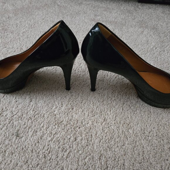 Gucci Patent Leather Platform Heels - Picture 4 of 8